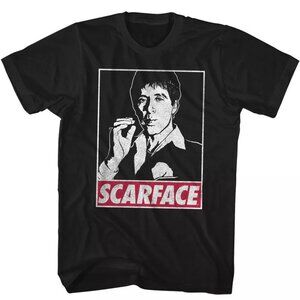Scarface Tony Montana OBEY Pop Art Movie T-Shirt 73